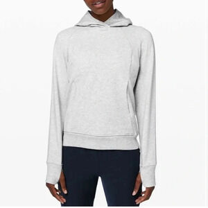 Women’s Lululemon Scuba Pullover Grey Hoodie Size 6